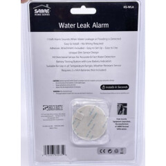 Sabre HS-WLA Plastic White AAA Battery Operated Water Leakage Alarm 110dB
