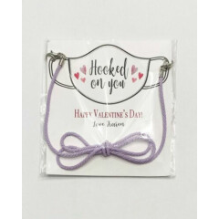 Cute Purple / Lilac Face Mask Chain