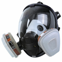 15in1 Facepiece Respirator Gas Mask Full Face Spraying Painting Safety Reusable