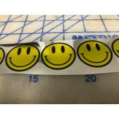  Funny SMILEY FACE Hard Hat Sticker Construction Decal 