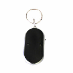 Whistle Lost Key Locator Keys Finder Ring LED Light Remote Control Sonic Torch