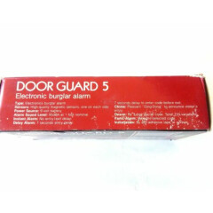 Meyer Addis Door Guard 5 Vintage Electronic Burglar Alarm NOS Rare Hong Kong