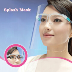Anti-splash Face Shield Transparent Anti-fog Protective Face Mask Kitchen To F1