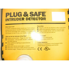 New Plug and Safe Mobile Intruder Detector / Alarm Model PS8
