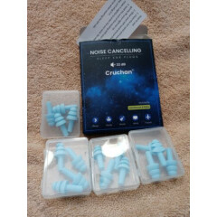 Ear Plugs, for Sleeping Noise Canceling, Cruchan 8 Pairs 32db 