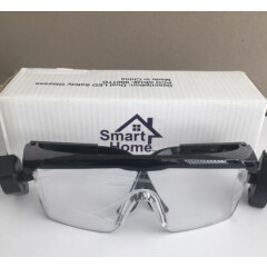 Smart Home Safety Glasses With Dual LED lights. NIB