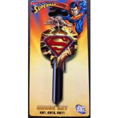 Superman House 2 Key Blank - Uncut - Superman Collectable Key - Superhero