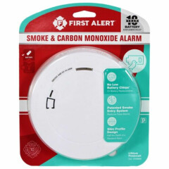 First Alert BRK PRC710 Smoke and Carbon Monoxide Alarm with Built-In 10-Year ...