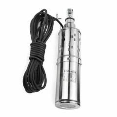 12V DC 180W Solar Powered Water Pump Submersible Bore Hole Deep Well Pump 25M