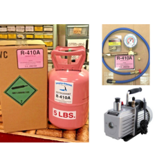 R410a, Refrigerant, 5 lb. Can, Best Value On eBay, FREE SHIP Professional Kit