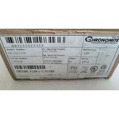 CHRONOMITE CM-15L/120 INSTANT FLOW C-MICRO TANKLESS WATER HEATER 120V NEW