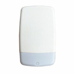 White Dummy / Decoy Alarm Bell Box with White Lens & backplate (No Flashing LED)