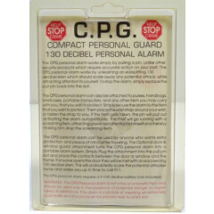 CPG Compact Personal Guard SAFETY ALARM 130 Decibels Students Joggers Dynamark