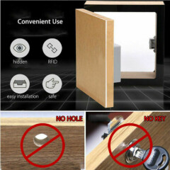DIY Cabinet Lock Safety Drawer Battery RFID Hidden Digital Lock Set Replacement