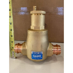 Caleffi DISCAL Air Separator 1/2" Bottom Thread 1-1/4" Press Fittings