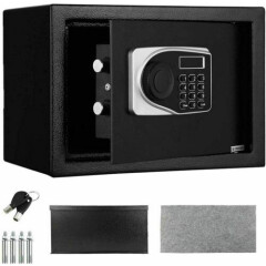 Safe Lock Box Fireproof Waterproof Security Jewelry Money Storage Safety Box-New