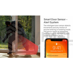 Indoor Smart Home Alarm Wireless System WIFI PIR Sensors Anti-Theft Real Time