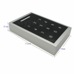 Waterproof Touch Sensor Keypad with 125KHz ID EM Reader Door Access Control