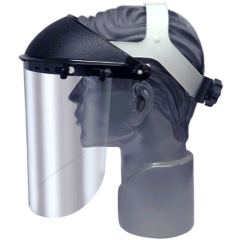 Lot Of 10 Face Shield Headgear Ratchet Adjustment Visor Sweatband Included *NEW*