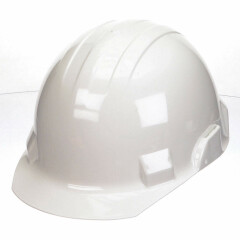 BULLARD VTWHR Hard Hat,Type 2, Class E,Ratchet,White