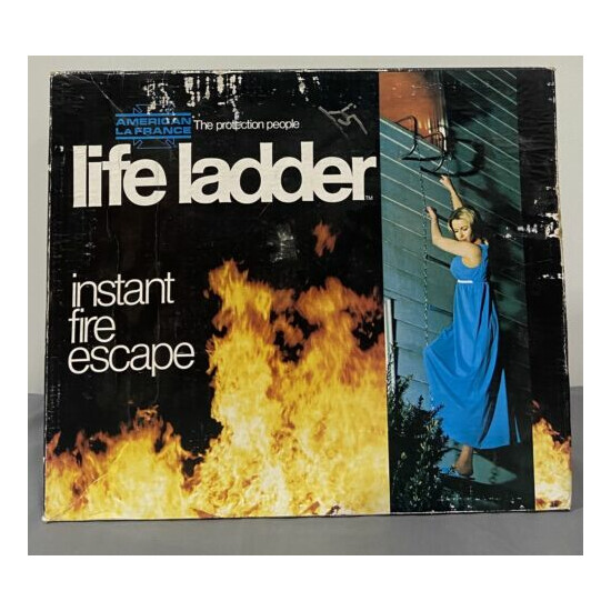 LIFE LADDER by American Lafrance - Instant Fire Escape 15 Feet Long All steel image {1}
