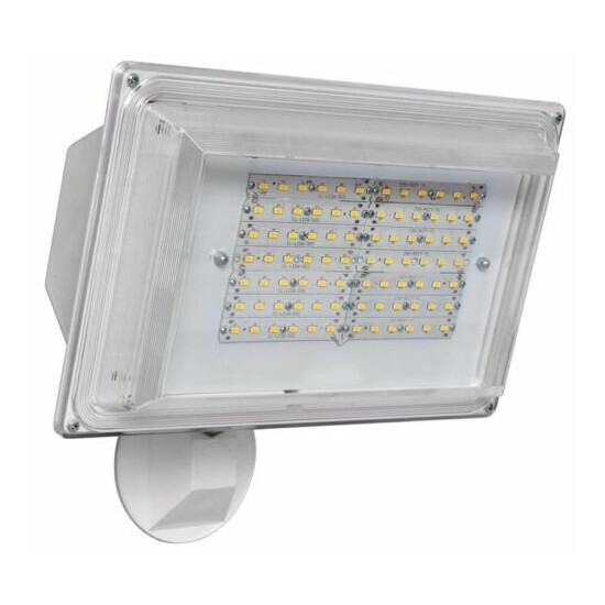 42W LED Outdoor Parking Lot Security Light Wall Pack Fixture w/ Automatic Sensor image {2}