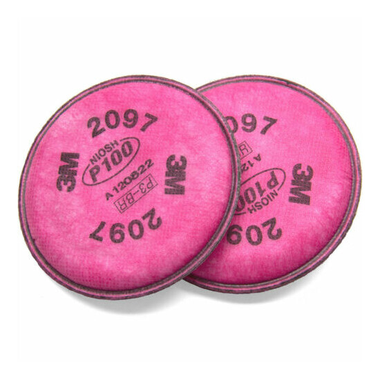 3M 2097 P1OO Particulat Filter for 6000, 7000 Facepiece - Various Quantities image {1}