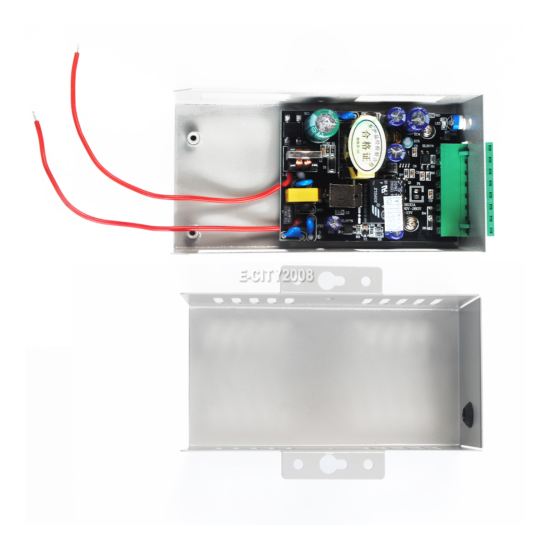 Door Access Control Power Supply DC 12V 5A 60W for Entry System Lock RFID Reader image {8}