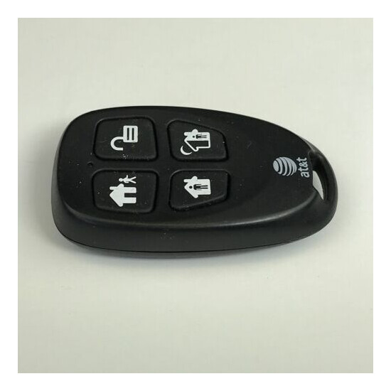 AT&T Security SW-ATT-FOB2 Key Fob 4 Button Remote Transmitter & Clip Replacement image {4}