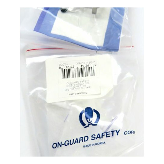 Hilco OnGuard Safety Glasses Frames OG 093 GUNM w/Side Shields, 48-21-135, NOS image {10}