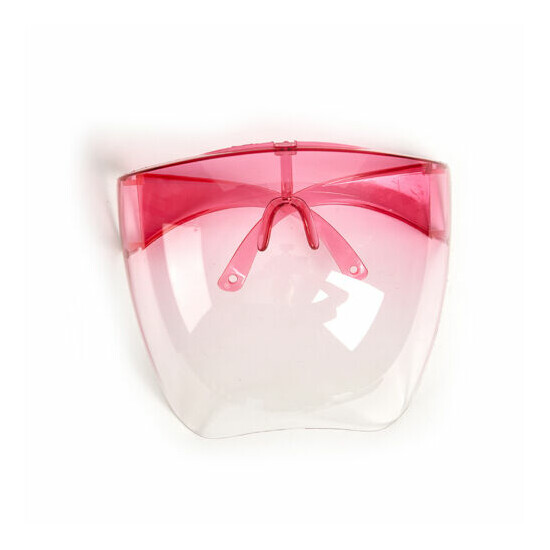 Clear Face Shield Glasses Face Mask Transparent Reusable Visor Anti-Fog D G/ image {3}