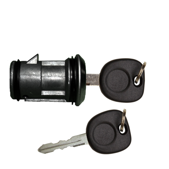 GM OEM Strattec Spare Tire Key Lock Cylinder Tumbler Barrel With 2 Keys Thumb {2}