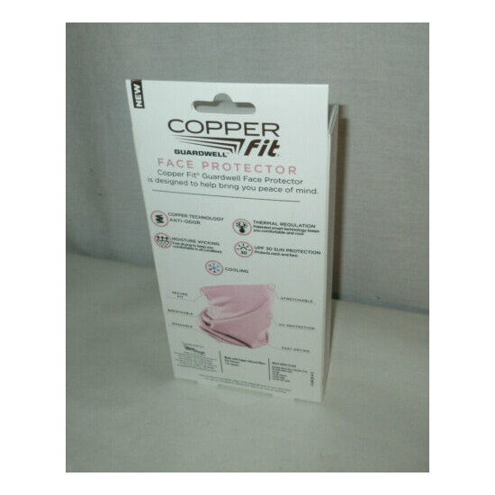 Copper Fit Guardwell Face Protector Pink New Brand New Free Shipping image {2}