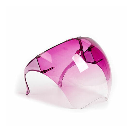 Clear Face Shield Glasses Face Mask Transparent Reusable Visor Anti-Fog D G/ image {6}