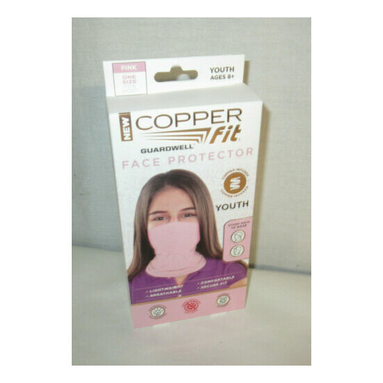 Copper Fit Guardwell Face Protector Pink New Brand New Free Shipping image {1}