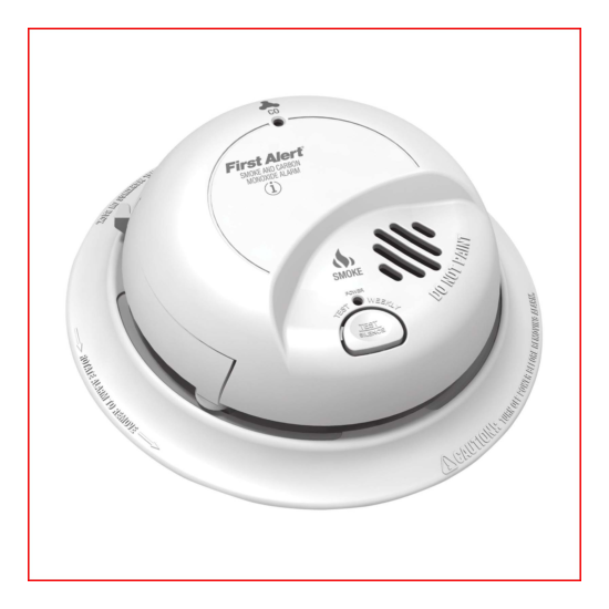 First Alert BRK SC9120B Hardwired Smoke and Carbon Monoxide CO Detector with image {1}