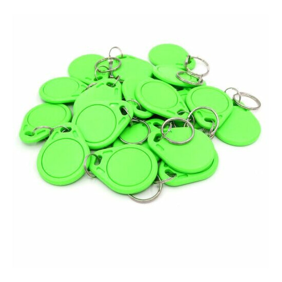 50PCS 13.56MHz IC Keyfobs Key tag for Access Control UID is Not Changeable image {4}