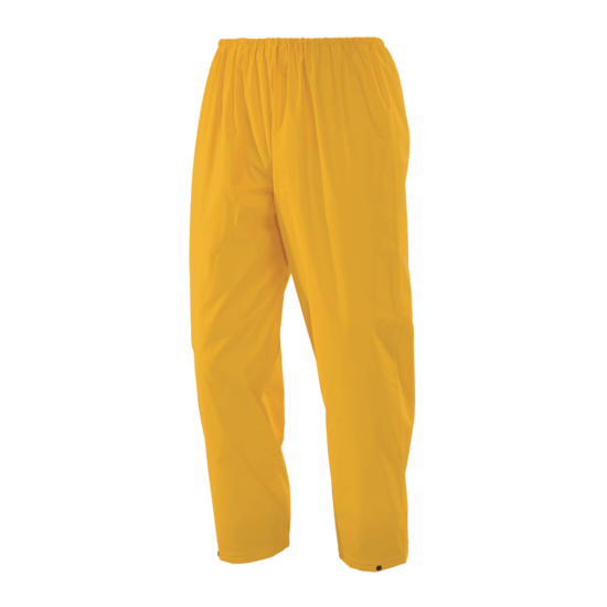 2x Workhorse PVC TROUSERS MPA045 Welded Seams YELLOW- Size S, M Or L image {2}