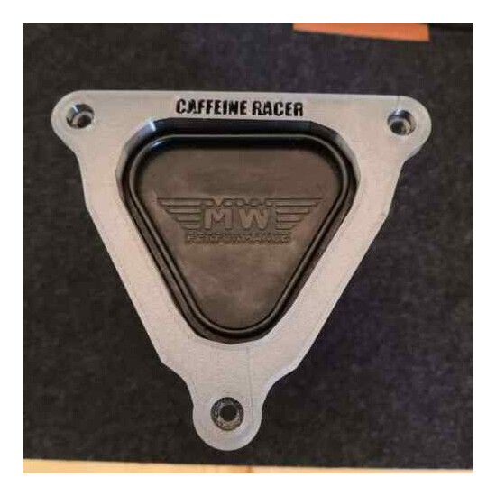Air filter fixing plate for Royal Enfield 650 Interceptor Fits DNA style filters image {5}