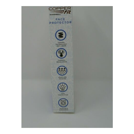 New Copper Fit Guardwell Face Protector Blue Youth One Size  image {2}