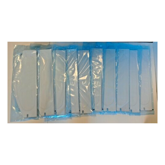 Ten (10) packages of outer lens for the Clemco Apollo 60 or 600 respirator 04361 image {2}