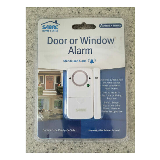 NEW Sabre Home Security Window or Door Alarm/Siren image {1}