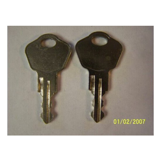  Sentry safe keys cut to your code, 3A2-3W2 quanity 2  image {1}