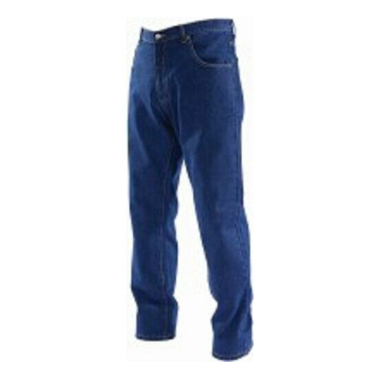 Workhorse CLASSIC DENIM JEANS WORK PANT 5-Pockets NAVY- Size 122S, 127S Or 132S image {3}