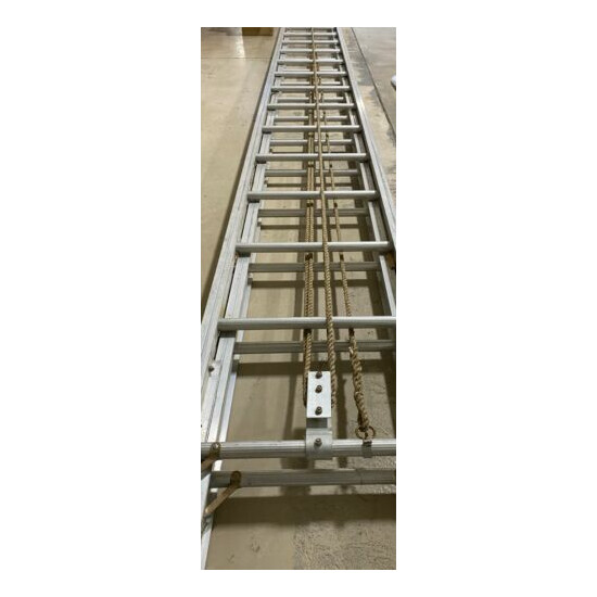 Alco-Lite Aluminum 35' 2-Section Pumper Fire Ladder Pumper / Truss / Roofing image {1}