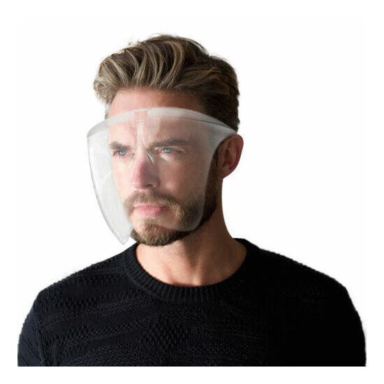 1-5 PCS Face Shield Protective Face Cover Transparent Glasses Visor Anti-Fog image {14}