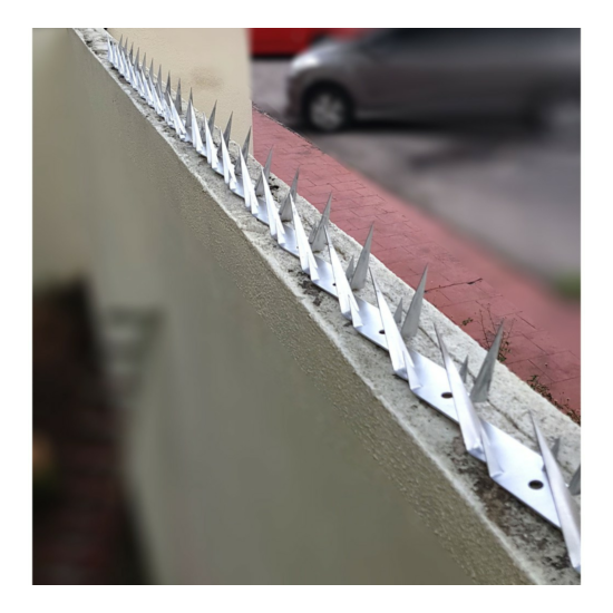 Hot Dip Galvanized Security Wall Fence Barb Anti Climb Fencing Spikes Type2 image {4}