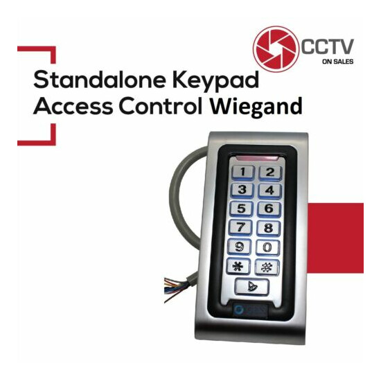 Standalone Access Control Professional Keypad+RFID Reader IP68 Indoor/Outdoor image {1}