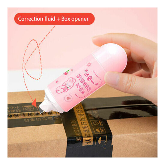 Thermal Paper Correction Fluid with box opener Information Privacy ProtectiXI image {2}