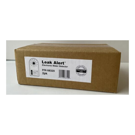 Zircon Leak Alert Water Leak Detector & Flood Sensor Alarm 2pk Sealed Box 68230 image {1}